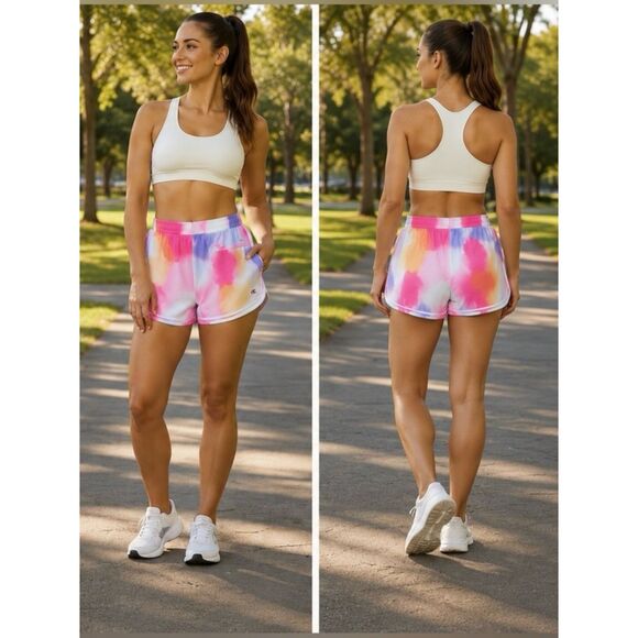 Champion Pants - NWT Champion Tie Dye Athletic Shorts Size XXL Multicolor Running Gym